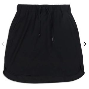 Lululemon on the fly black skirt - swift fabric